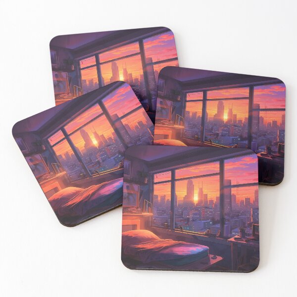 Item preview, Sunset Metropolis designed and sold by OdysseyArtworks.