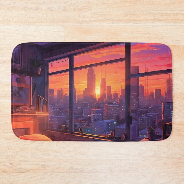 Item preview, Sunset Metropolis designed and sold by OdysseyArtworks.