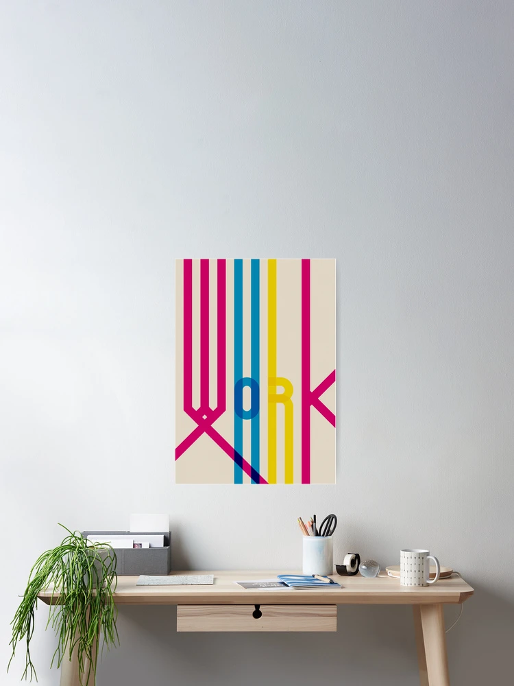 Thumbnail 2 of 3, Poster, work lines designed and sold by Creative Rafa.