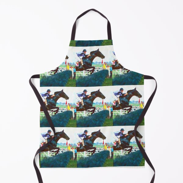 Item preview, BLACK HORSE MEETS FENCE C2023 Steve Yellowbear designed and sold by SteveYellowbear.