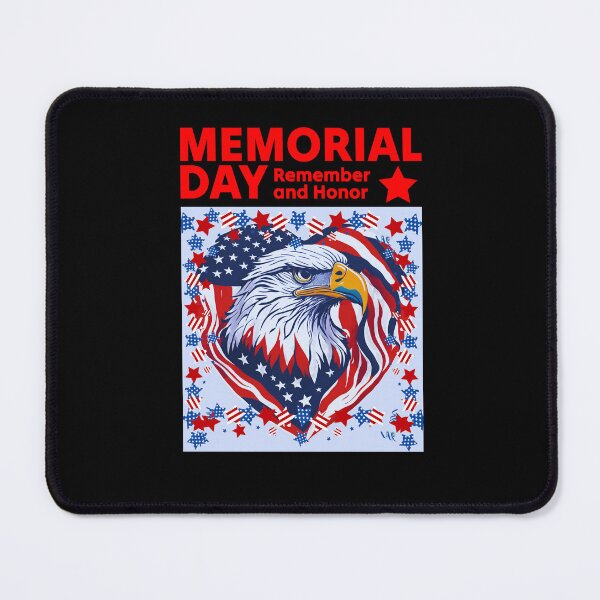 Item preview, Memorial Day Heart Eagle Remember And Honor designed and sold by teewearstyle.