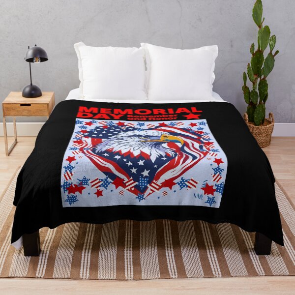 Item preview, Memorial Day Heart Eagle Remember And Honor designed and sold by teewearstyle.