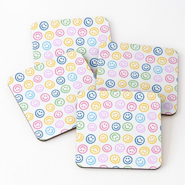 Item preview, Happy Face emojis pattern designed and sold by Delicarte.