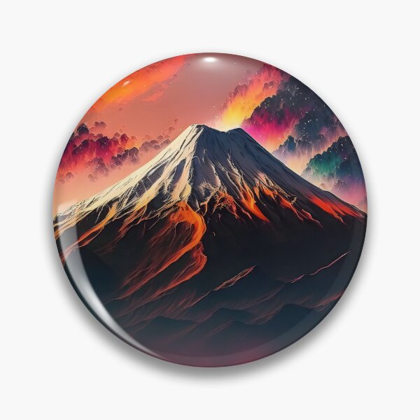 Item preview, Radiant Gradient Mount Fuji  designed and sold by AIArtists.