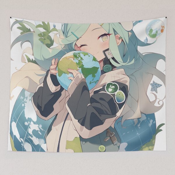 Item preview, Recycle Reuse Renew Rethink | Anime VI | designed and sold by GingerSilkShop.