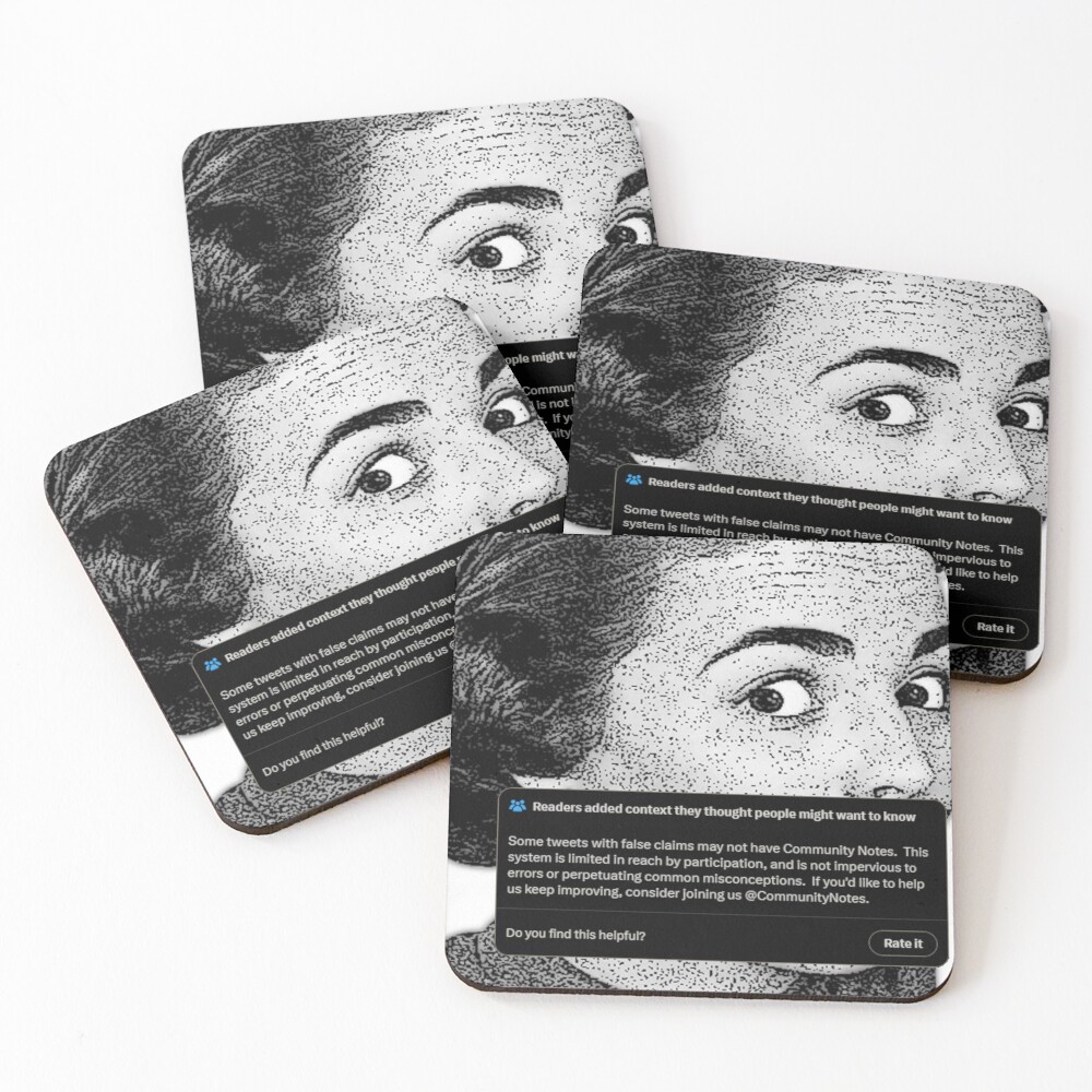 Item preview, Coasters (Set of 4) designed and sold by mindworldz.