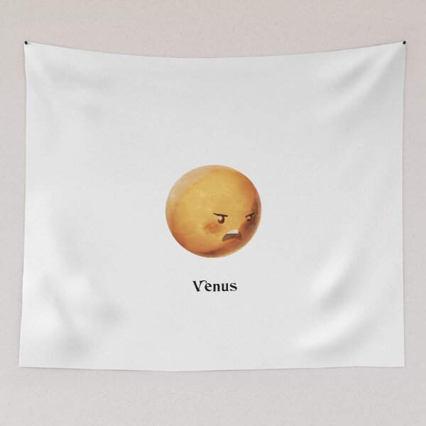 Item preview, Venus Planet of Solar System to Pack little cute kawaii - learn astronomy gift designed and sold by celestevolta.