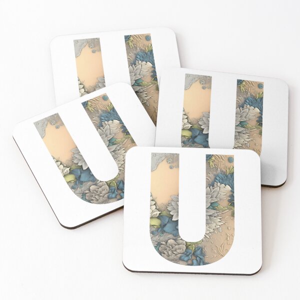 Item preview, Eco Not Ego Environment Conscious ABC Stickers Pack Letter U designed and sold by AdiRemba.