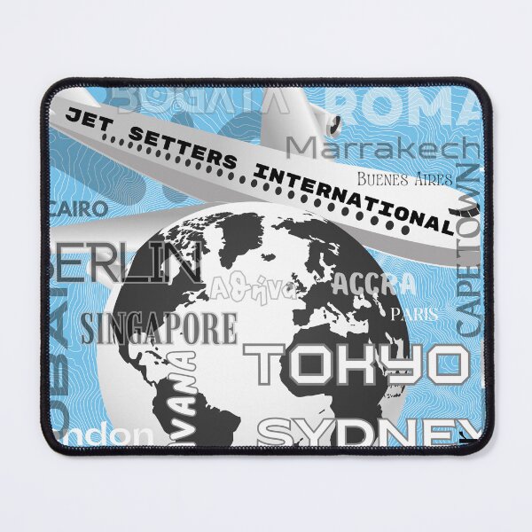 Item preview, Jet Setters International designed and sold by Printriff.
