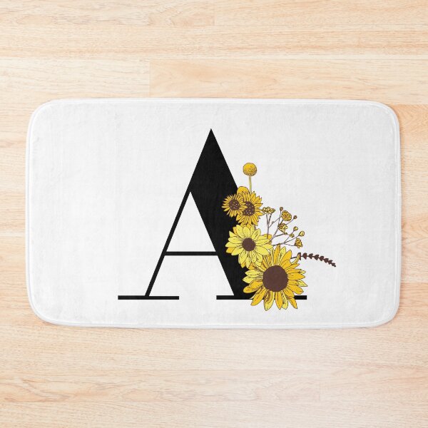 Item preview, Sunflower Monogram A designed and sold by Coffee Lifestyle.