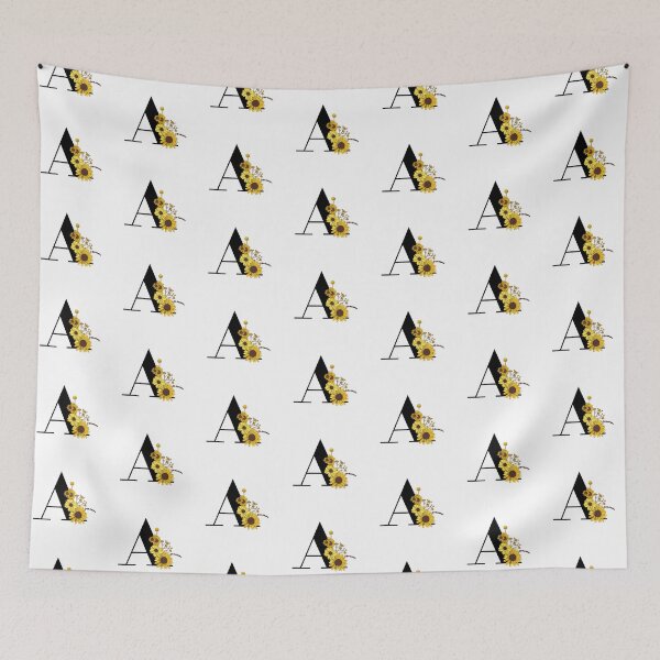 Item preview, Sunflower Monogram A designed and sold by Coffee Lifestyle.