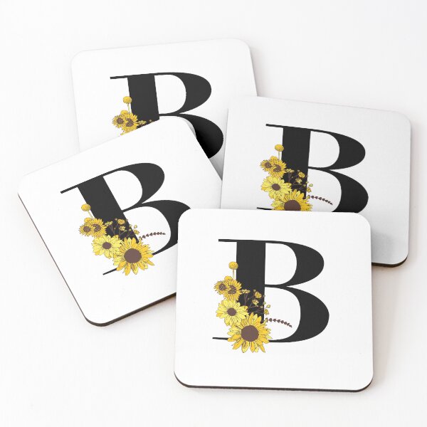 Item preview, Sunflower Monogram B designed and sold by Coffee Lifestyle.