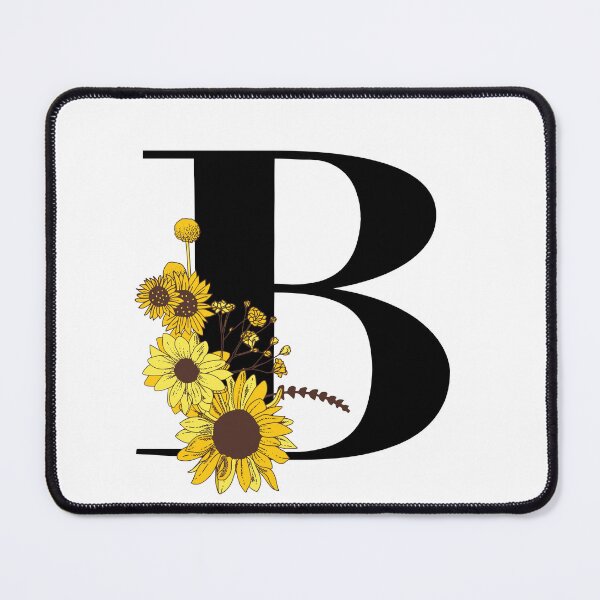 Item preview, Sunflower Monogram B designed and sold by Coffee Lifestyle.