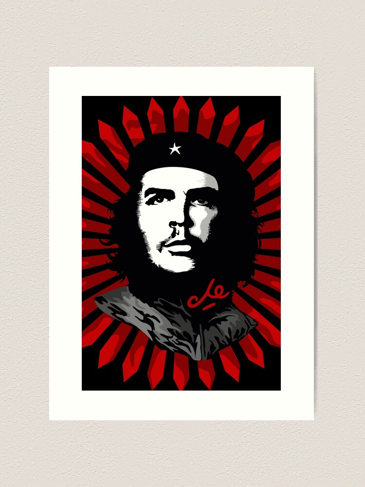 Dragonfly Che Guevara Guerilla Revolutionary Cuban Military Shirt
