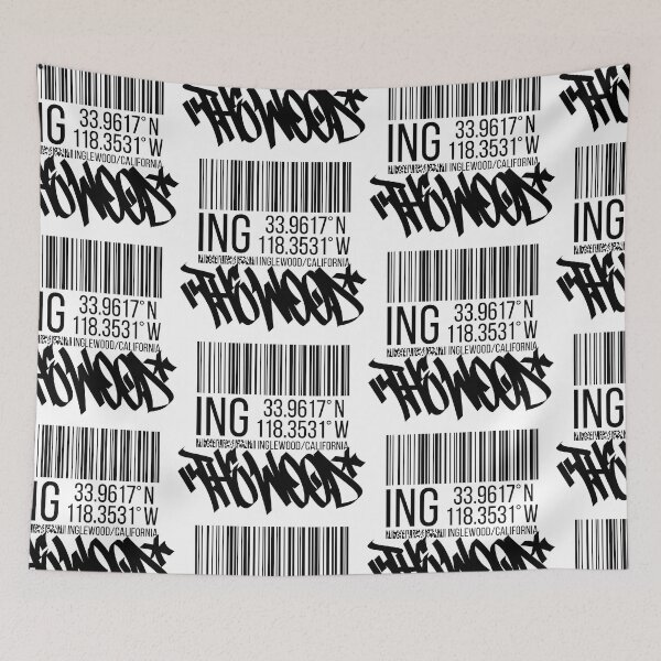 Item preview, Inglewood, CA (black) designed and sold by ICYMI-DZNS.