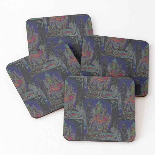 Item preview, Visitors at Night designed and sold by Glitchshaman.