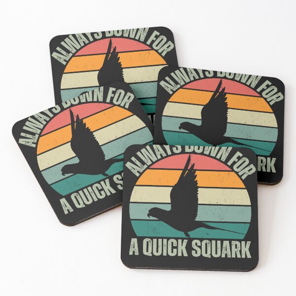 Item preview, Always Down for a Quick Squark Parrot designed and sold by BeardedTree.