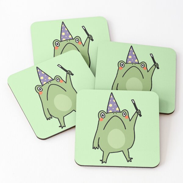 Item preview, Frog wizard designed and sold by Nikamii.