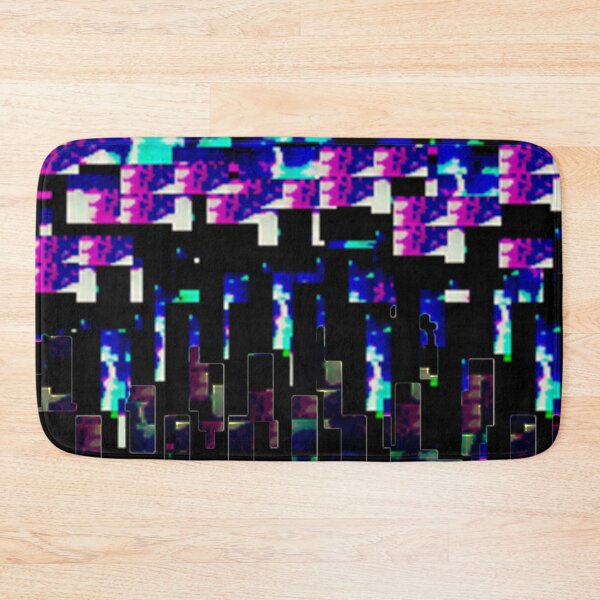 Item preview, Glitchy City at Night designed and sold by Glitchshaman.