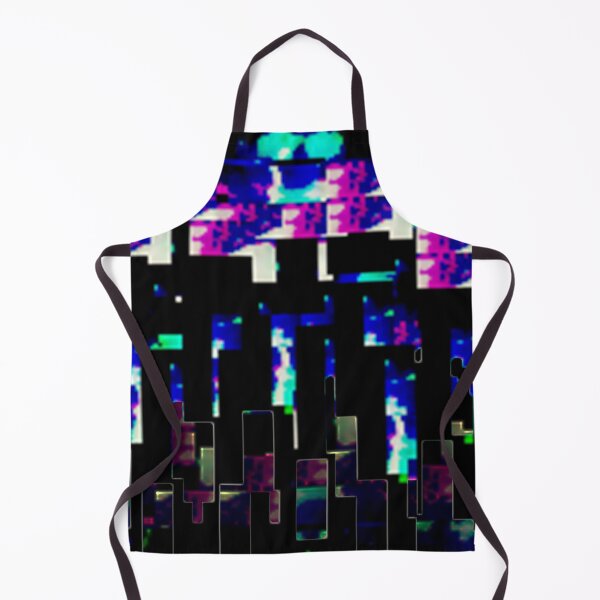 Item preview, Glitchy City at Night designed and sold by Glitchshaman.