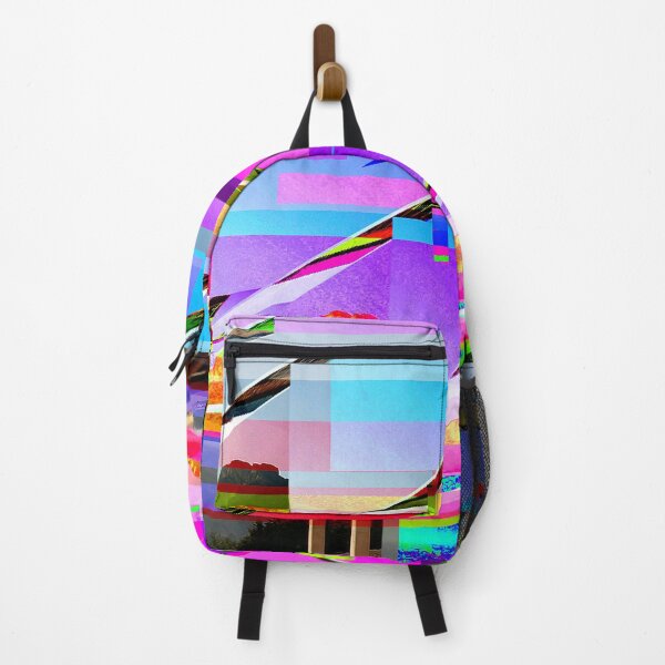 Item preview, Glitchy Colorful Building designed and sold by Glitchshaman.