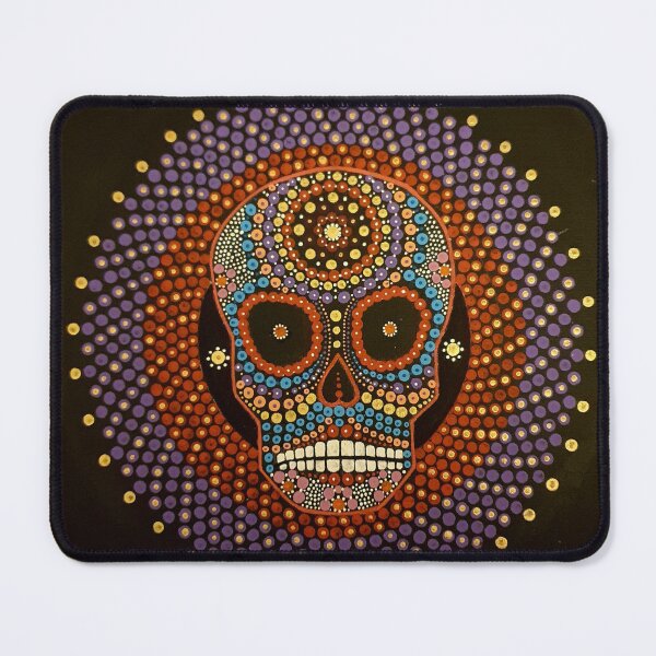 Item preview, Calavera mandala designed and sold by mandalartemio.