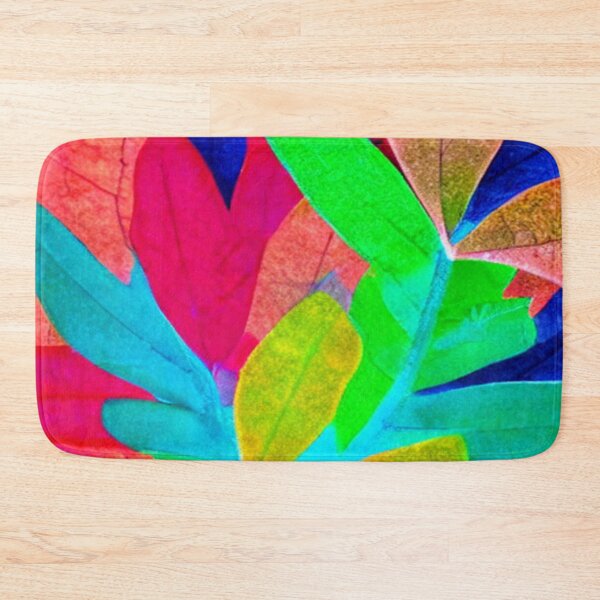 Item preview, Abstract Colorful Leaf Pattern designed and sold by calibrit.
