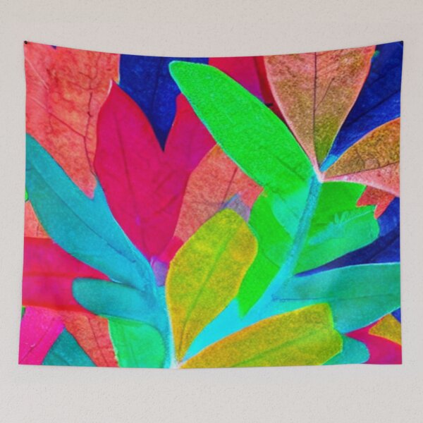 Item preview, Abstract Colorful Leaf Pattern designed and sold by calibrit.