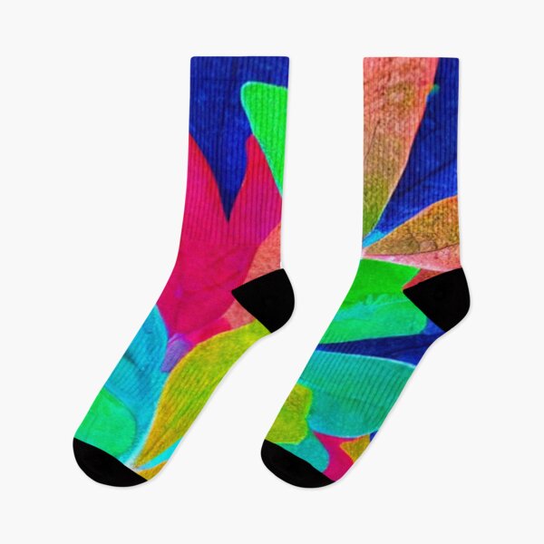 Item preview, Abstract Colorful Leaf Pattern designed and sold by calibrit.