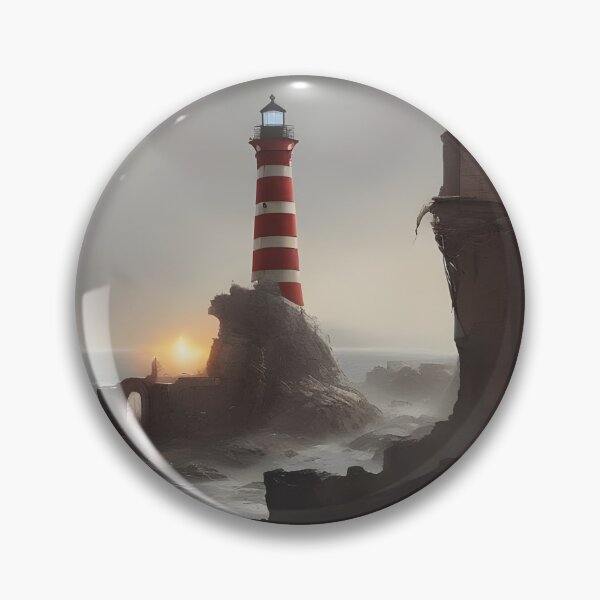 Item preview, Post Apocalyptic Lighthouse designed and sold by Ameiva-Apparel.