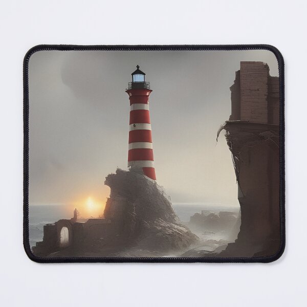 Item preview, Post Apocalyptic Lighthouse designed and sold by Ameiva-Apparel.