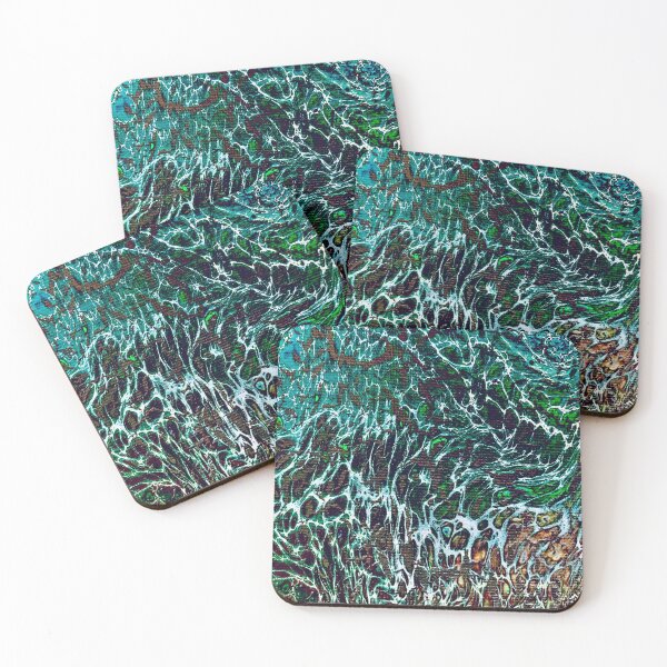 Item preview, Ocean Sea pour art designed and sold by baksuart.