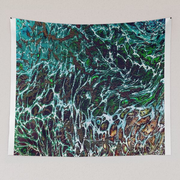 Item preview, Ocean Sea pour art designed and sold by baksuart.