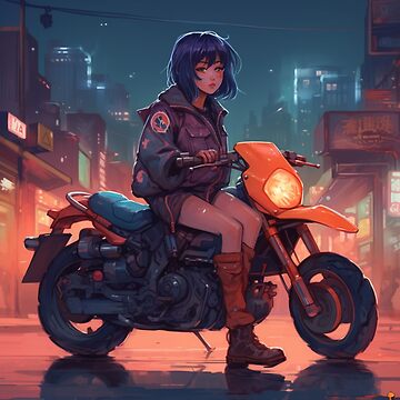 Motorcycle Outfit Anime ArtStation Edelgard Biker Girl