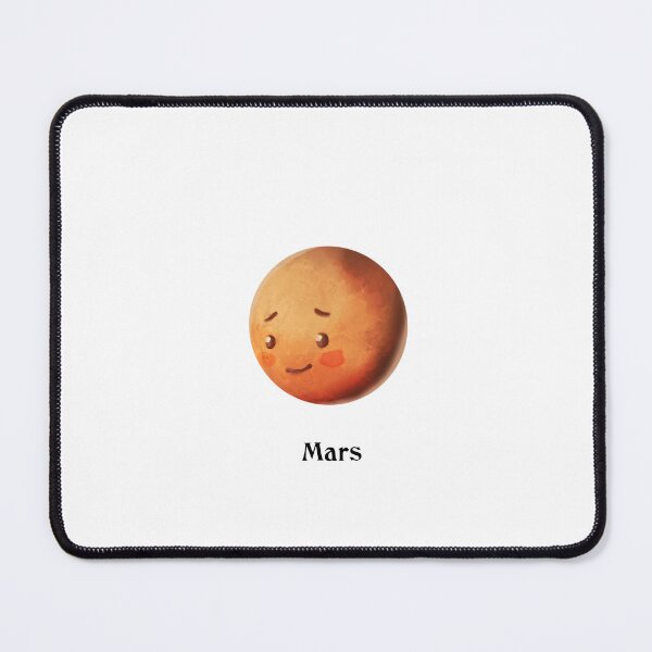 Item preview, Mars Planet of Solar System to Pack little cute kawaii - learn astronomy gift designed and sold by celestevolta.