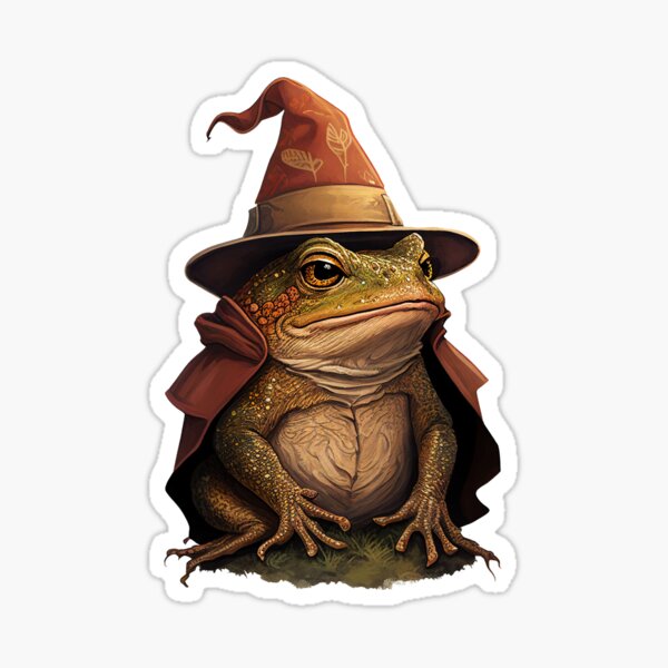 Item preview, Wizard Toad Frog designed and sold by egneveRArt.