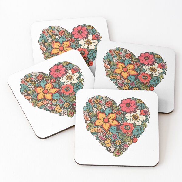 Item preview, Heart in Flowers designed and sold by Zoondertt.