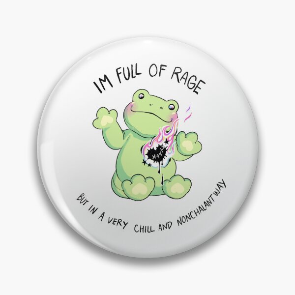 Item preview, I'm Full of Rage, But In a Very Chill and Nonchalant Way designed and sold by Gorjee.