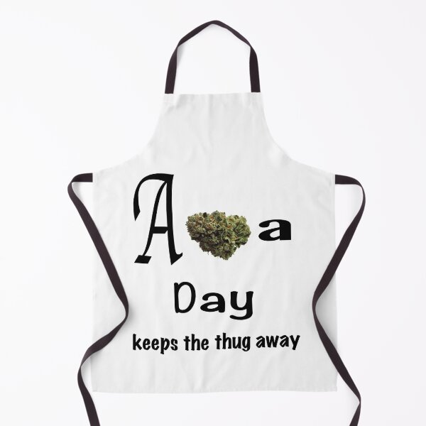 Item preview, A nug a day keeps the thug away designed and sold by CannaGranny™ .