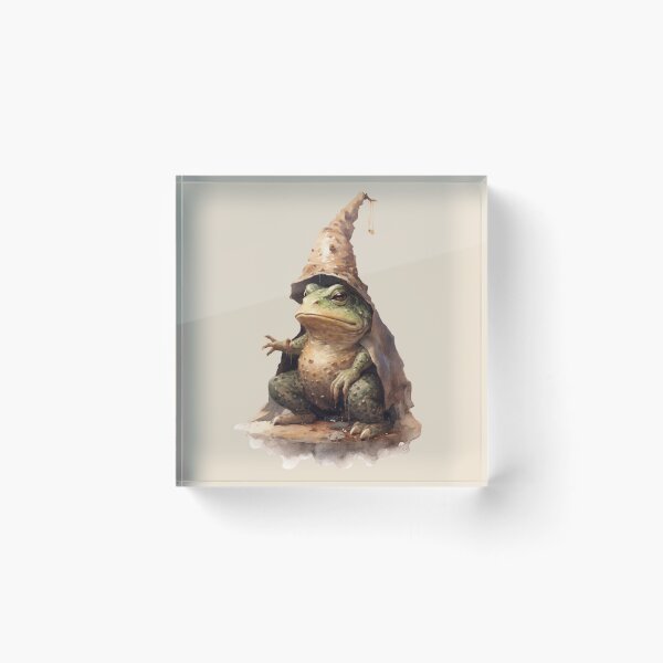 Item preview, Hermit Wizard Toad Frog designed and sold by egneveRArt.