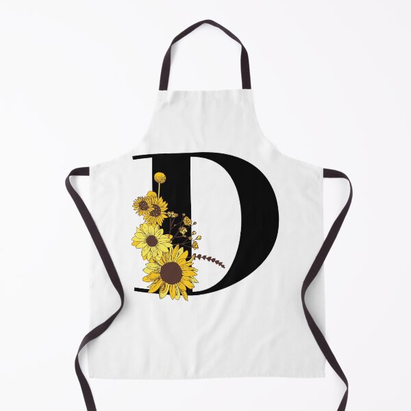 Item preview, Sunflower Monogram D designed and sold by Coffee Lifestyle.