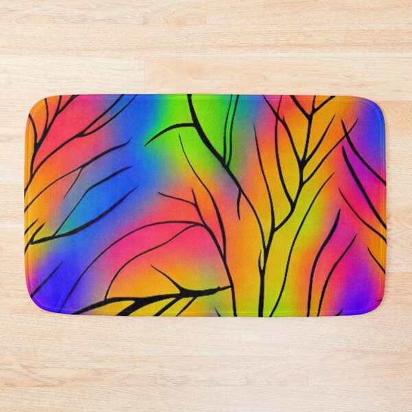 Item preview, Abstract Branches on Colorful Neon Sky designed and sold by calibrit.