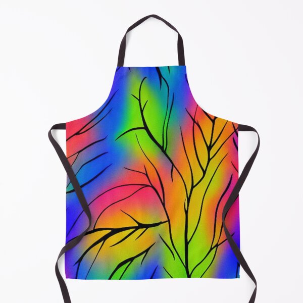 Item preview, Abstract Branches on Colorful Neon Sky designed and sold by calibrit.