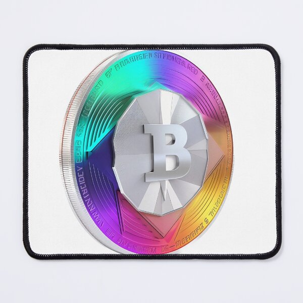 Item preview, Colorful bitcoin emblem designed and sold by E-PrintStore.