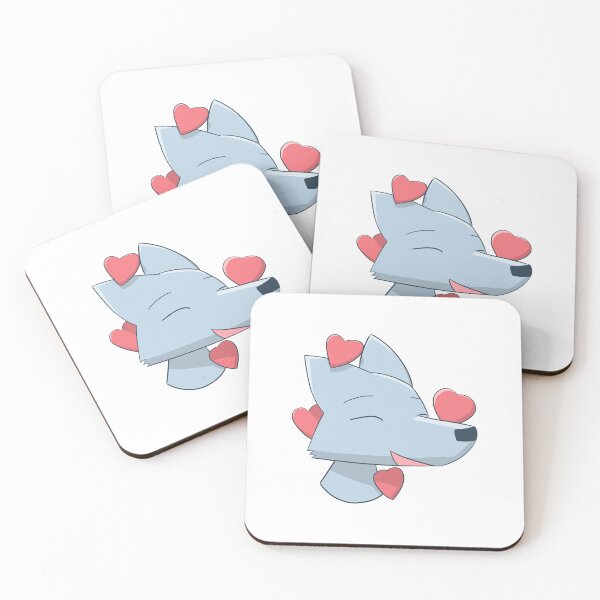 Item preview, Smiling Hearts Furry Emoji designed and sold by Pilleow.
