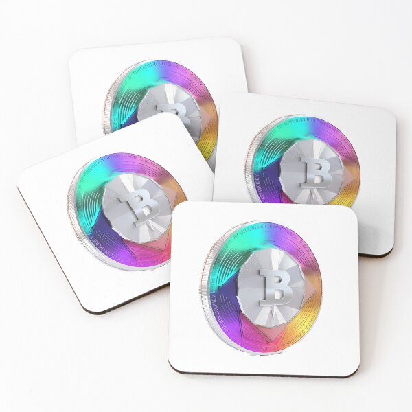 Item preview, Colorful bitcoin emblem designed and sold by E-PrintStore.