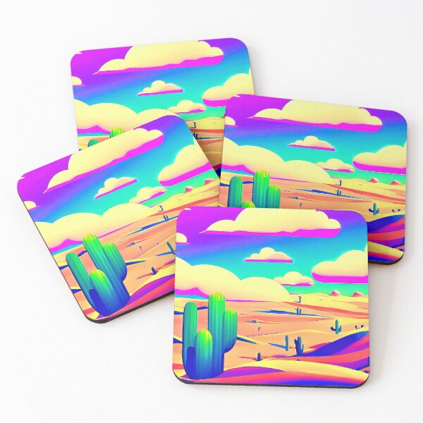 Item preview, Desert Cloudscape Pop Art Landscape designed and sold by LaRoach Digital Arts.