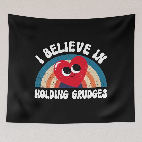 Item preview, i believe in holding grudges groovy designed and sold by Tatus Brinal.