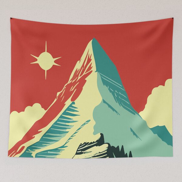 Item preview, Matterhorn, Zermatt,Switzerland,Ski Poster designed and sold by BokeeLee.