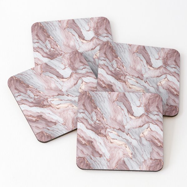 Aperçu de l'œuvre Texture réaliste de marbre d'or rose de quartz, réaliste, sans couture, créée et vendue par 5dward.